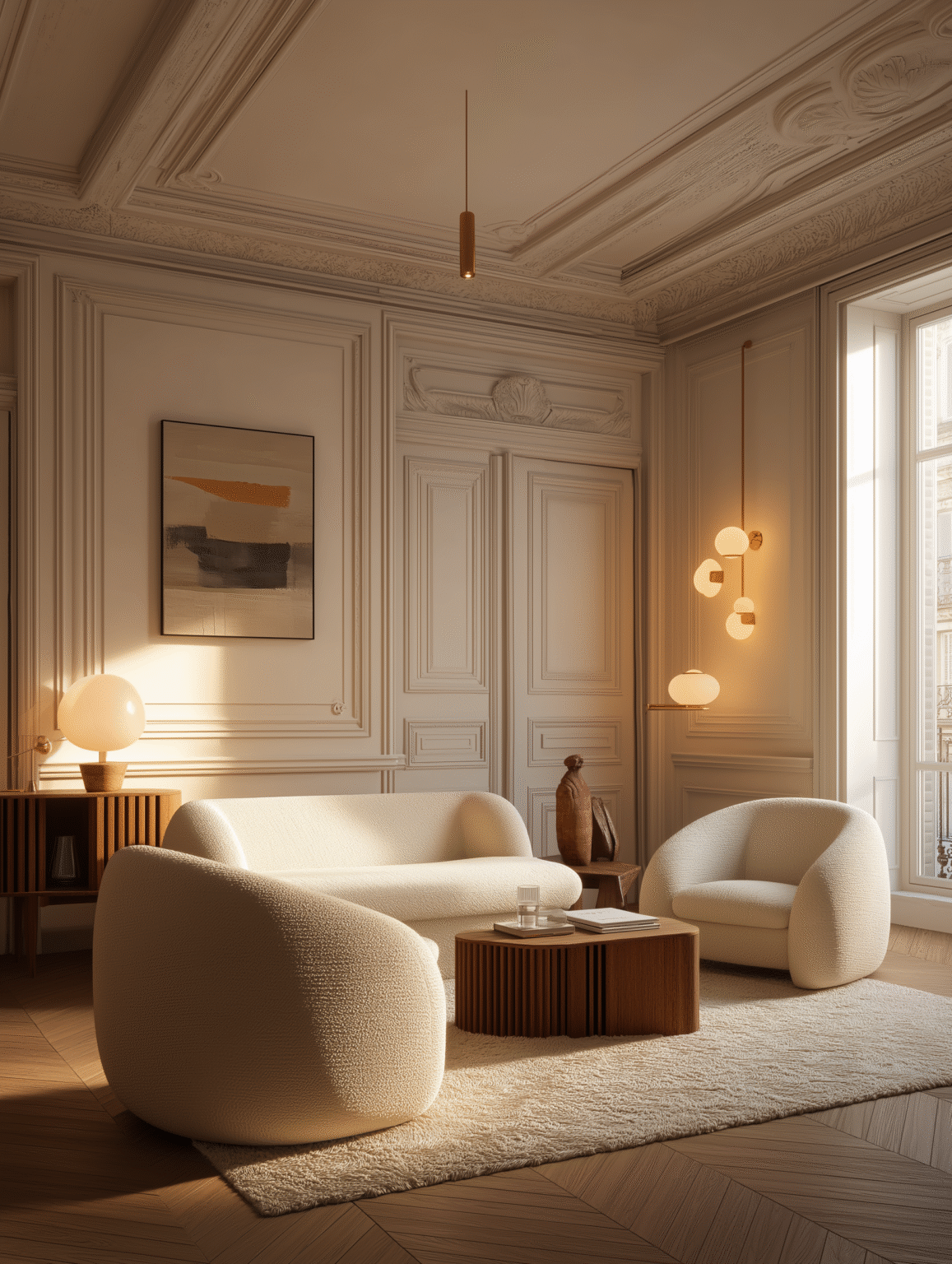 Appartement haussmannien parisien
