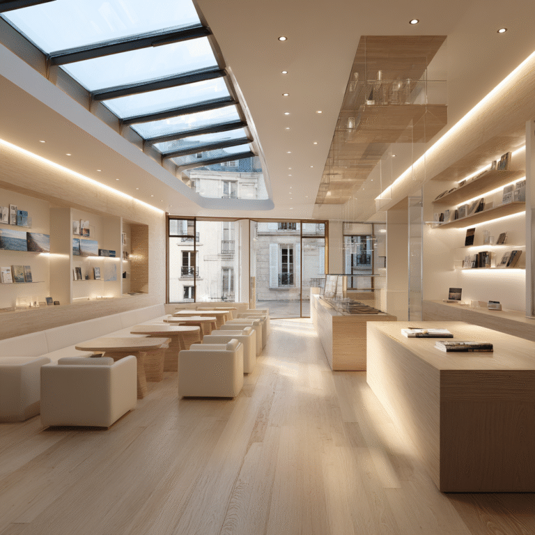 Rénovation de boutique parisienne